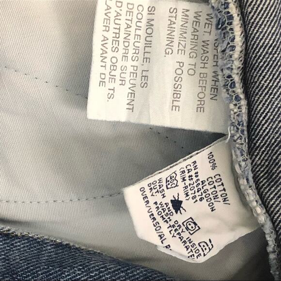 Vintage Tommy Hilfiger High Waist Metal Tag Mom Jeans Capri Size 10 - Picture 8 of 14